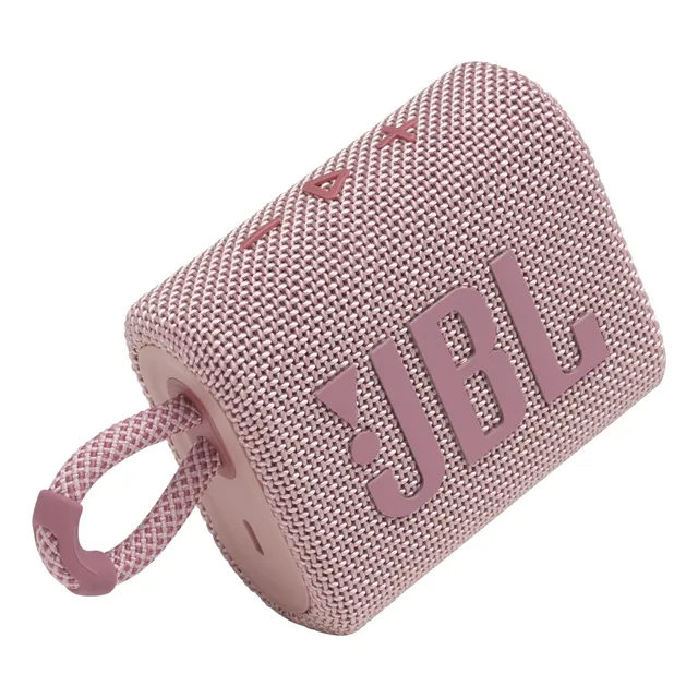 Altavoz Portátil Jbl Go 3 Bluetooth Resistente Al Agua Rosa