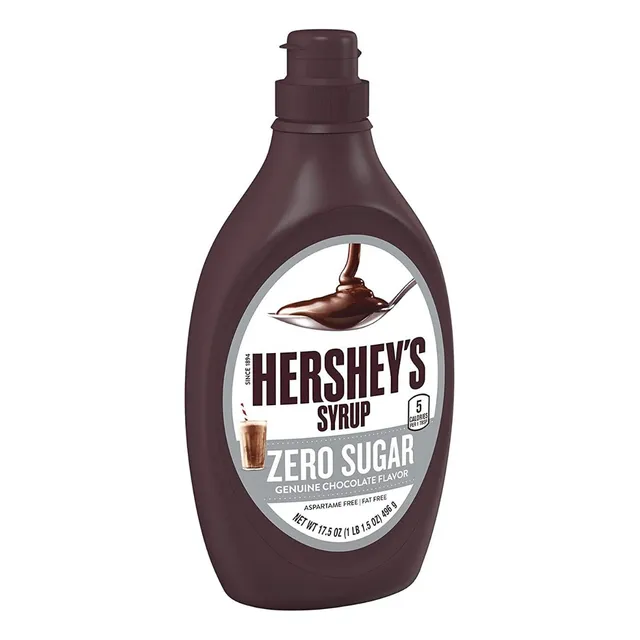 Jarabe De Chocolate Libre De Azúcar Hers - G A $130