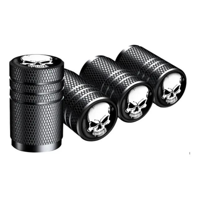 Tapón De Válvula De Llanta Aluminio 4 Pzs Moto, Auto, Bici