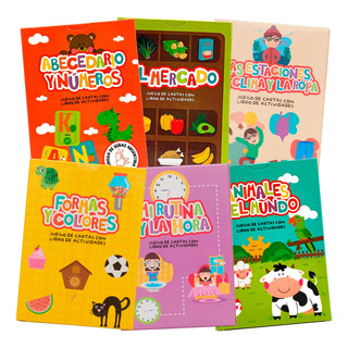 Kit De Cartas Didácticas Para Aprender Español Con Libros Kit De Cartas Didácticas Para Aprender Español Con Libros