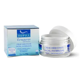 Creme Hidratante Nupil Antirrugas Fps15 50g - Nupill Creme Hidratante Nupil Antirrugas Fps15 50g - Nupill