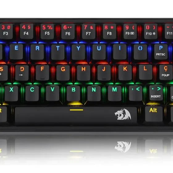 Teclado Mecânico Redragon Fizz K617 60% Switch Brown ABNT2
