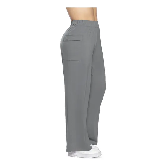 Pantalón Sudadera Mujer Gris Fi 7338