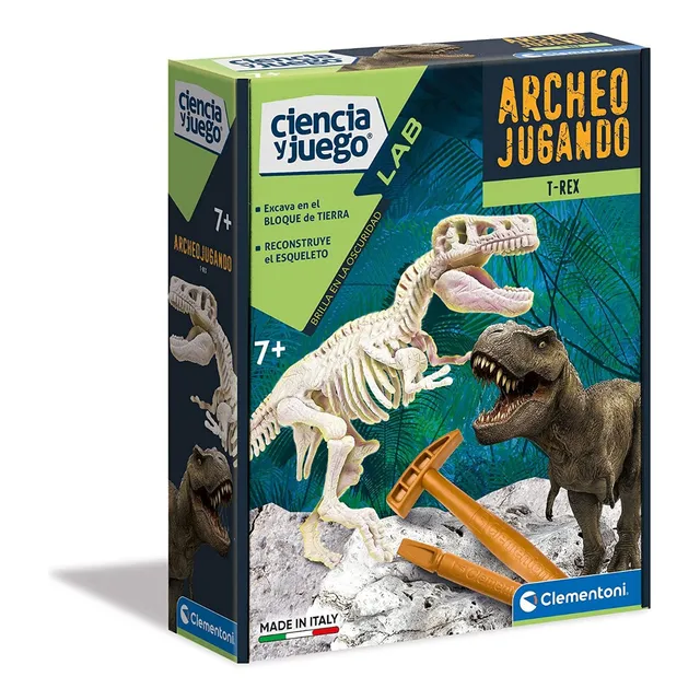 Juguete Fósil De Esqueleto Dinosaurios Arqueología Niño Niña