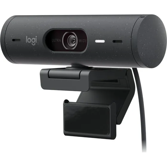 Camara Webcam Logitech Brio 500 Full Hd Microfono Usb-c