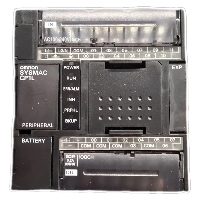 Omron Cp1l-l20dr-a | Plc 12 Entradas/8 Salidas