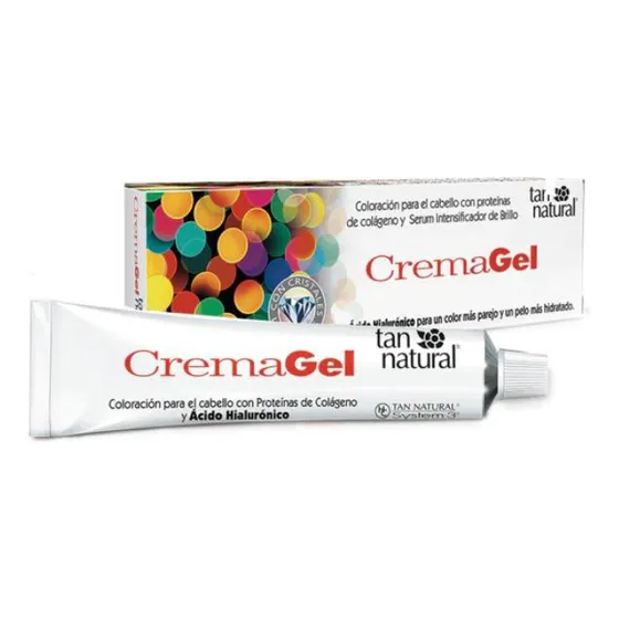 Coloración Tan Natural Crema Gel Pomo 47grs. Tono 7.66