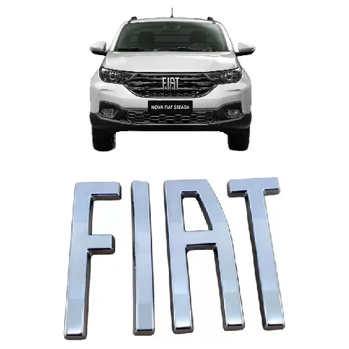 Emblema Sigla Grade Dianteira Original Fiat Nova Strada 