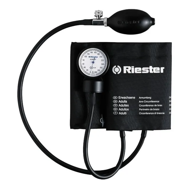Tensiómetro aneroide Riester Exacta 1350 color negro