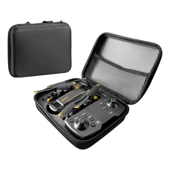 Drone G6 8k Filma Foto Hd Dobrável Profissional Cor Amarelo