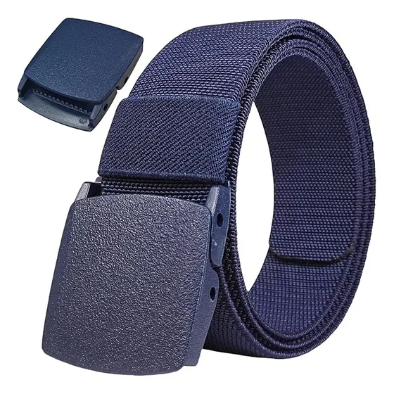 Correa Cinturon Reata Hombre Dama Nylon Hebilla Plastica
