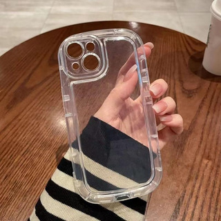 Funda Case De Uso Rudo Para iPhone Transparente Antigolpes Funda Case De Uso Rudo Para iPhone Transparente Antigolpes