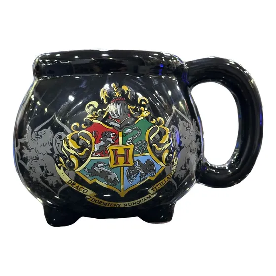 Taza De Harry Potter Caldero Hogwarts Cerámica 3d  
