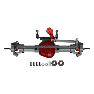 Eje Delantero Con Base Servo Para Axial Scx10 D90 Rc Hobby Eje Delantero Con Base Servo Para Axial Scx10 D90 Rc Hobby