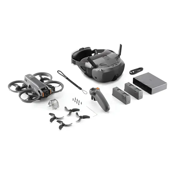 Dji Avata 2 Fly Smart Combo(three Batteries) - Negro