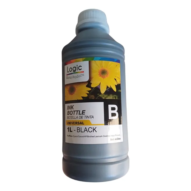 Tinta Universal 1 Litro Negra O Colores Alternativa