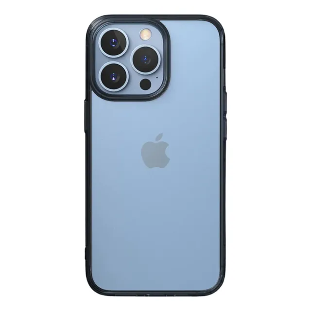 Funda Reforzada Ringke Para iPhone 13 Pro Max Smoke Negra