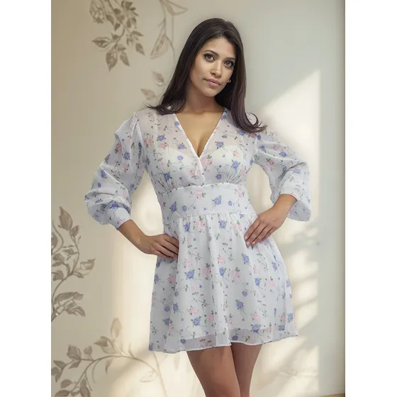 Vestido Missing 192f000 Floreado A