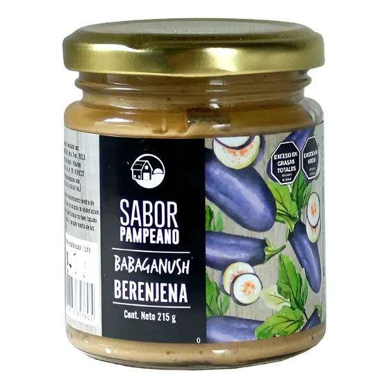 Babaganush De Berenjenas 215g - Sabor Pampeano
