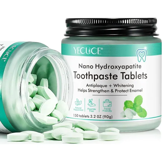Pasta De Dientes En Tabletas , Hidroxiopatita Coco Menta | Cuotas sin interés