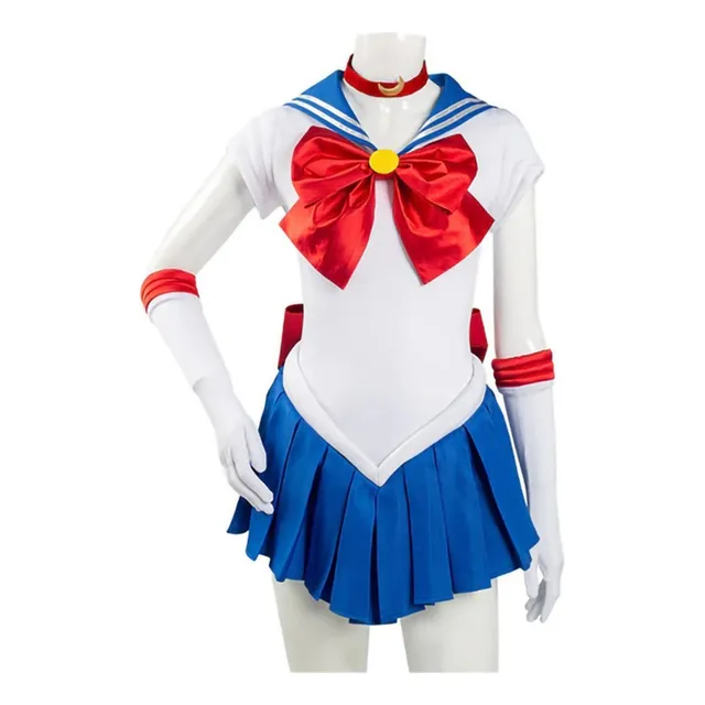 Disfraz De Cosplay De Sailor Moon Para Niños Con Accesorios