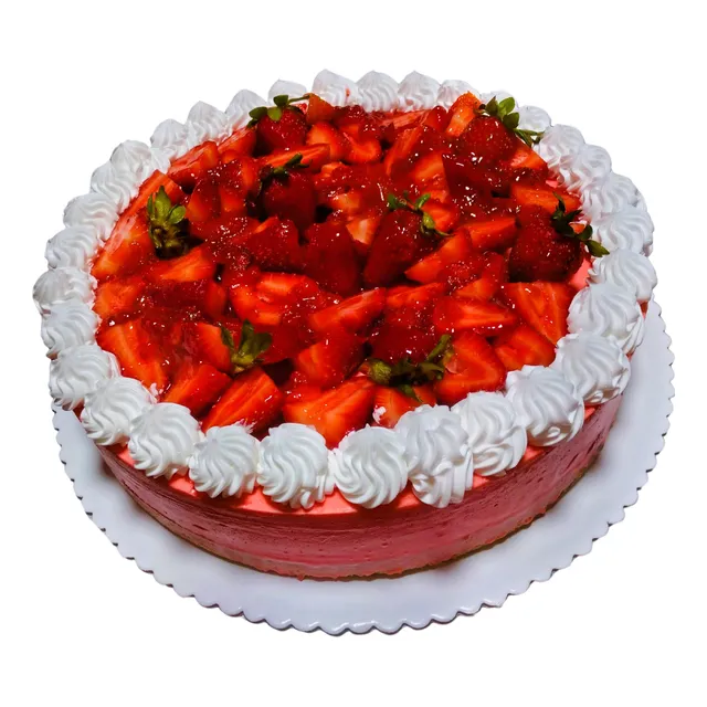 Postres Y Tortas - Mousse De Fresas (pequeño)
