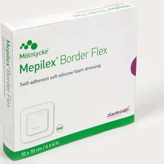 Curativo Mepilex Border Flex 10x10 - 5 Uni
