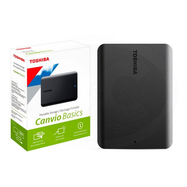 Hd Externo Toshiba Disco Rígido Externo Portátil Usb 3.0 Toshiba Canvio Basics Hdtb510xk3a... Hd Externo Toshiba Disco Rígido Externo Portátil Usb 3.0 Toshiba Canvio Basics Hdtb510xk3a...