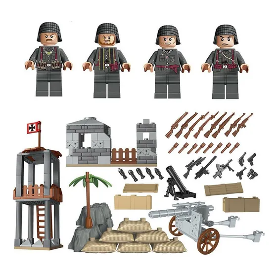 S Minifiguras Militares Toy Assault, Segunda Guerra Mundial
