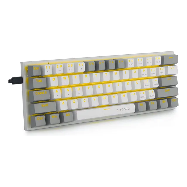 Teclados Gamer Mecanico E-yooso Z11 Programmable Mini 61 Key