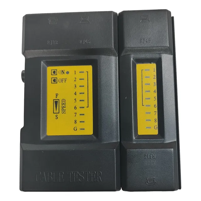 Tester De Red Para Rj45 Y Rj11 - Electrocom -