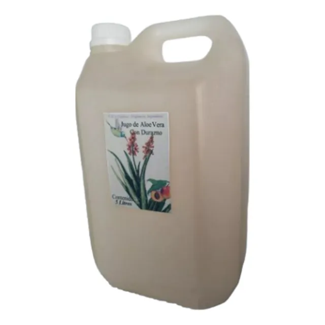 Aloe Vera Bebible Con Durazno - Bidon De 5 Litros