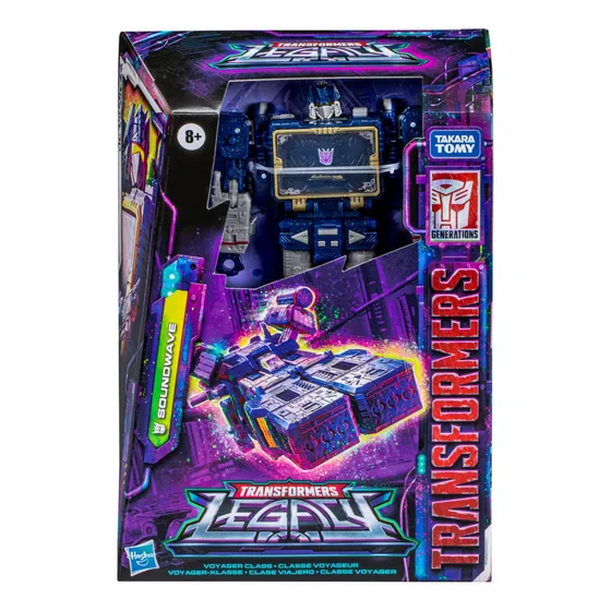 Figura Fan Transformers Legacy Clase Voyager Soundwave
