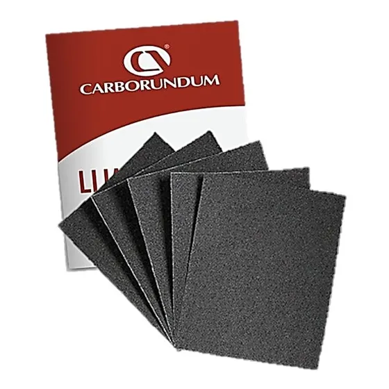 Lija De Agua Carborundum 600 Bolsa 50 Und