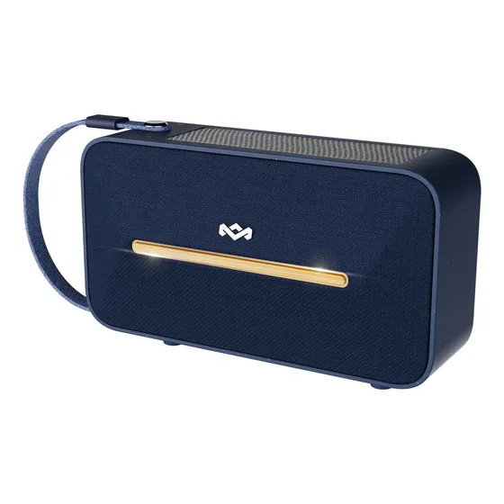 Parlante Bluetooth 5.3 Waterproof Rise Up Solar Azul Marley