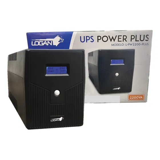 Ups Regulador Logan 2200va 1200w 8 Tomas 120v Usb 2000va