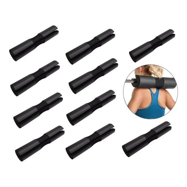 Set 10 Protectores De Cuello Para Barra Olimpica Gym