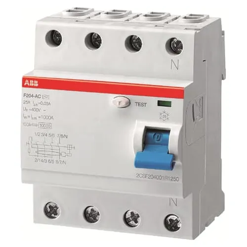  Disyuntor Diferencial 4x63a 30ma Alta Inmunidad Abb