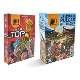 Kit Ranking Top Feria De Las Pulgas 31 Minutos Juego De Mesa Kit Ranking Top Feria De Las Pulgas 31 Minutos Juego De Mesa