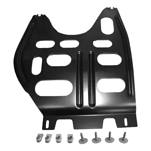 Cubre Carter Race Sport Acero Chevrolet Montana 2023+ Negro