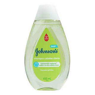 Shampoo Camomila Natural Johnson's Baby Frasco 400ml Shampoo Camomila Natural Johnson's Baby Frasco 400ml