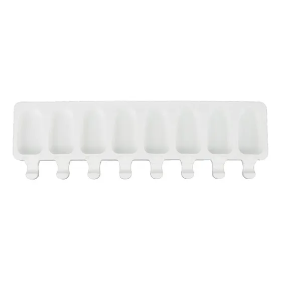 Molde Helado Paleta Silicona Facil Hacer Casa 4 8 Cavidad