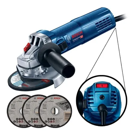 Esmerilhadeira 5 Pol 900w Bosch Gws Controle Velocidade
