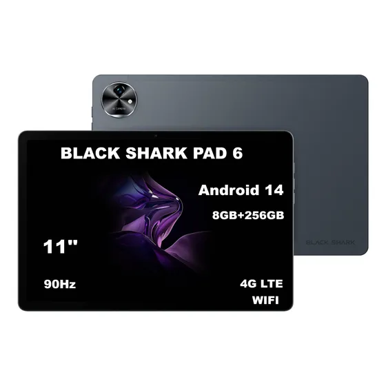 Black Shark Pad 6 Tablet Con Sim Card 8gb+256gb Android 14