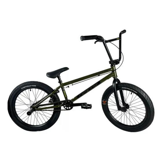 Bicicleta Gw Destructor Rin 20 Bmx Dirt Biela De Seguridad Color Rojo Tamaño Del Marco 20