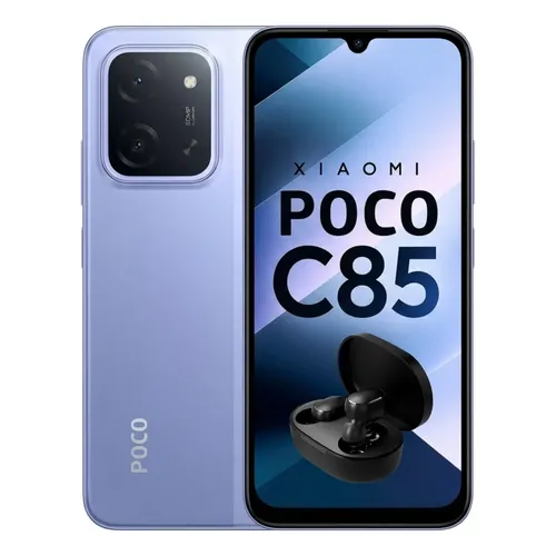 Smartphone Xiaomi Poco C85 4G 8GB de RAM y 8gb de Ram Virtual con