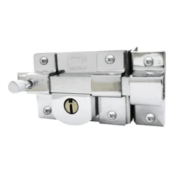 10 Cerradura Phillips 800 Fija Derecha Cromada S