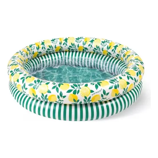 Piscina Inflable Minni-minni Limone  Rayas Pequeña