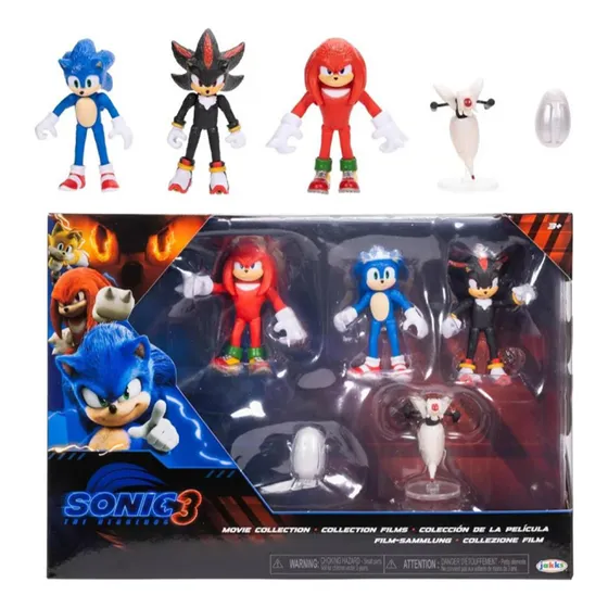 Figura Muñeco Set Sonic 2 Juego Juguete Coleccion Niño Niña