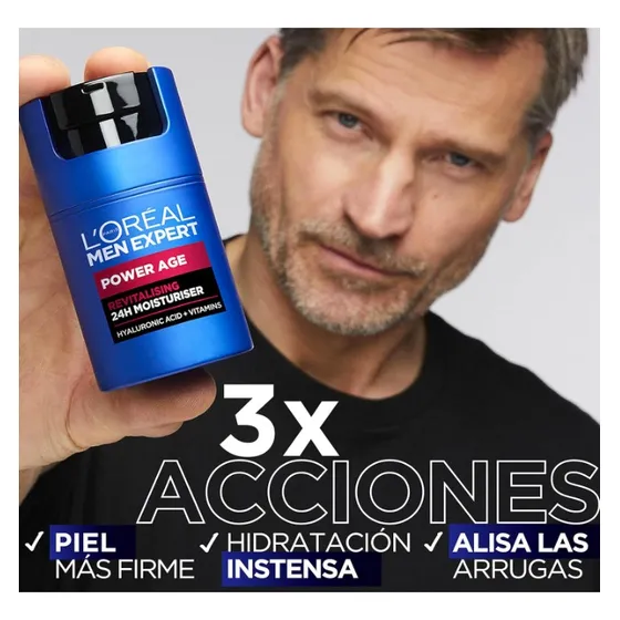 L'oréal Crema Hidratante P/hombre - Men Expert Power Age 50g